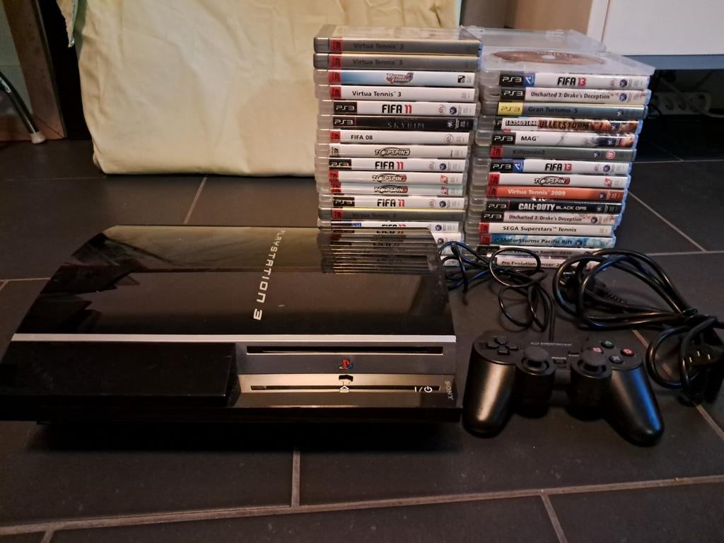 PS3 / PLAYSTATION 3, Ophalen of Verzenden, Zo goed als nieuw, Met 1 controller