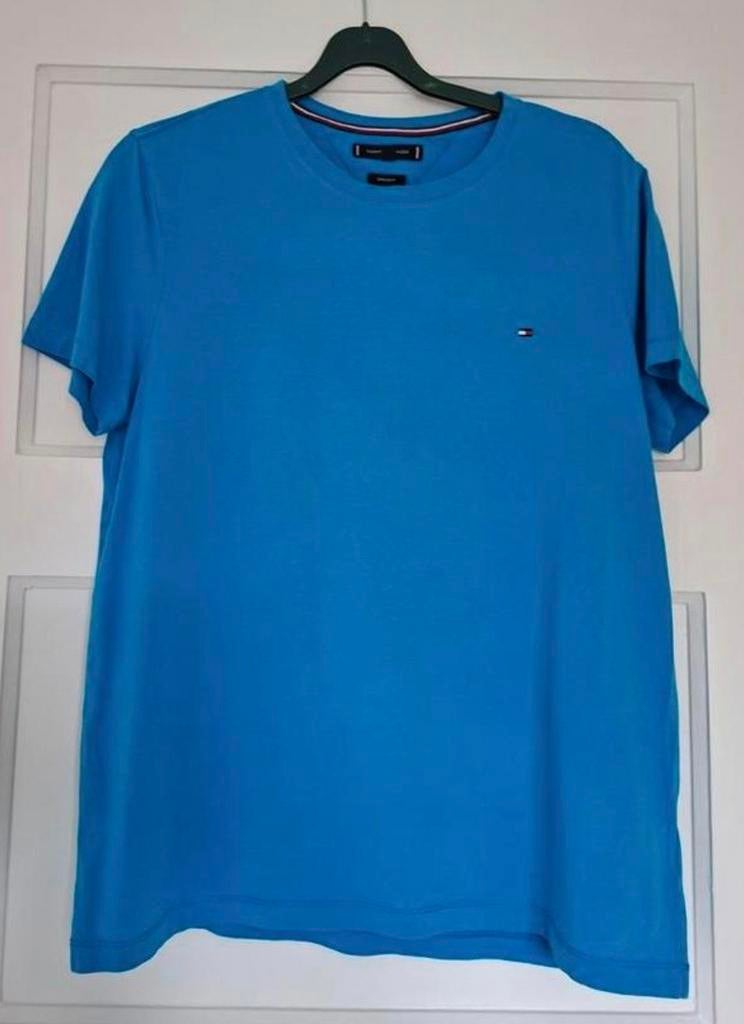Tommy Hilfiger T-shirt Blauw XXL, Blauw, Tommy Hilfiger, Overige maten, Ophalen of Verzenden