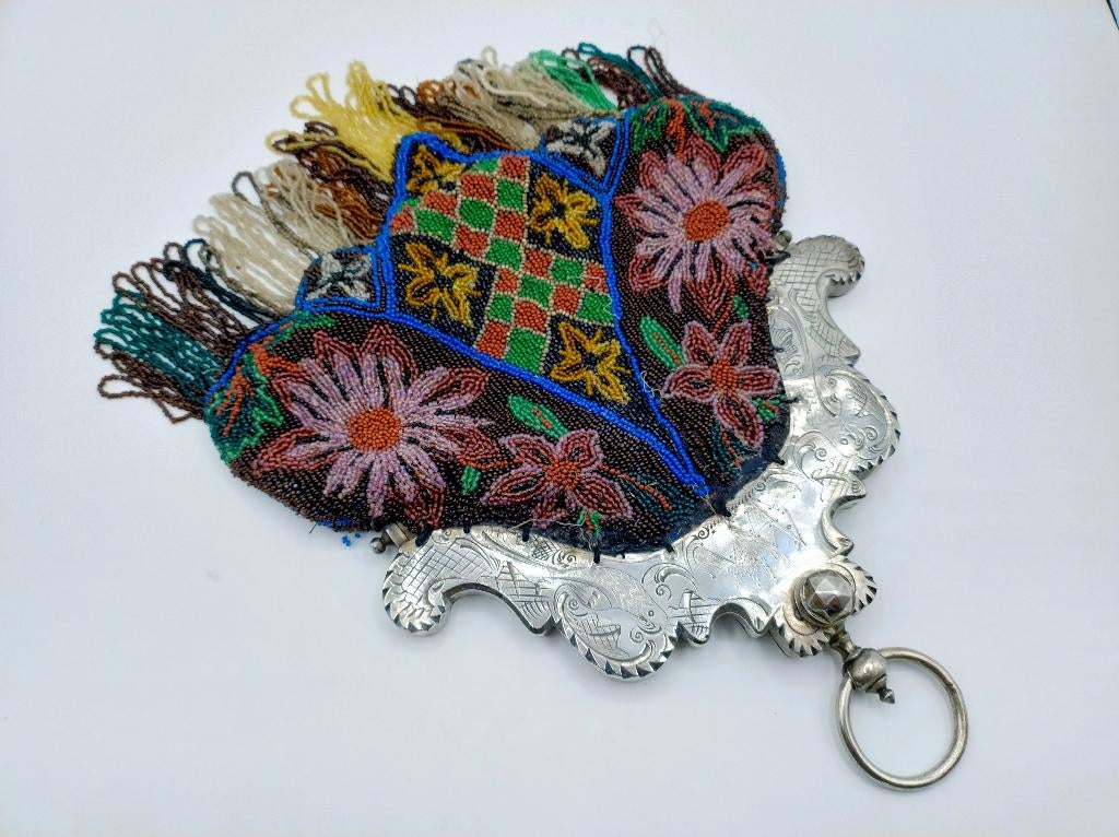 Zilveren tasbeugel (papegaaien), G. Lazonder Schoonhoven