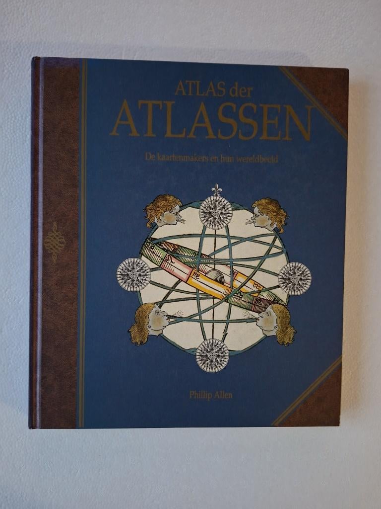Atlas der atlassen, Gelezen, Overige atlassen, Phillip allen, Ophalen of Verzenden
