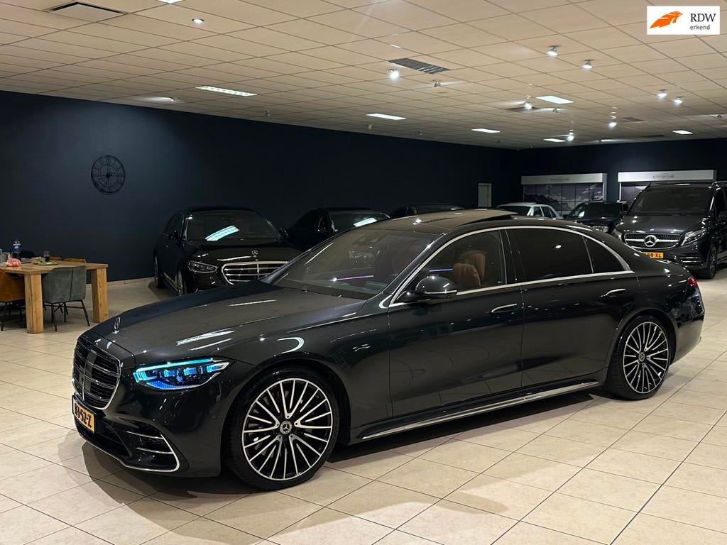 Mercedes-Benz S350 D 4MATIC Lang AMG|DISTR|HUD|PANO|VOLL, Auto's, Automaat, 15 km/l, Gebruikt, Euro 6