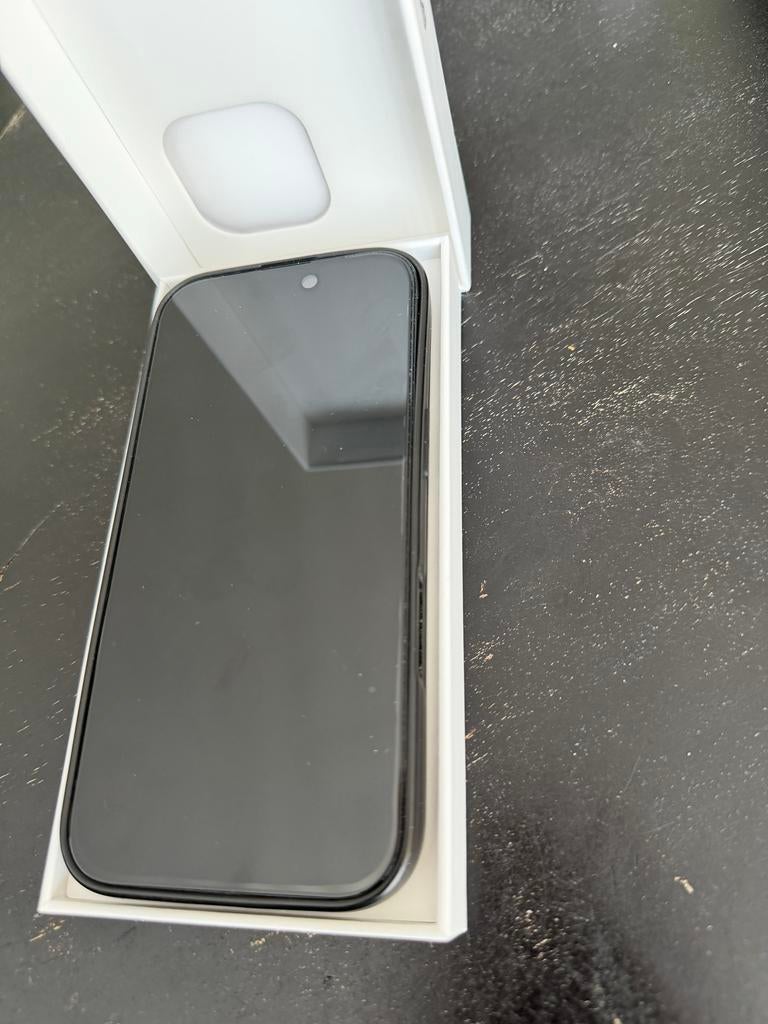 Iphone 16 Pro 128GB, Telecommunicatie, IPhone 16 Pro, 128 GB, Zwart, Ophalen of Verzenden