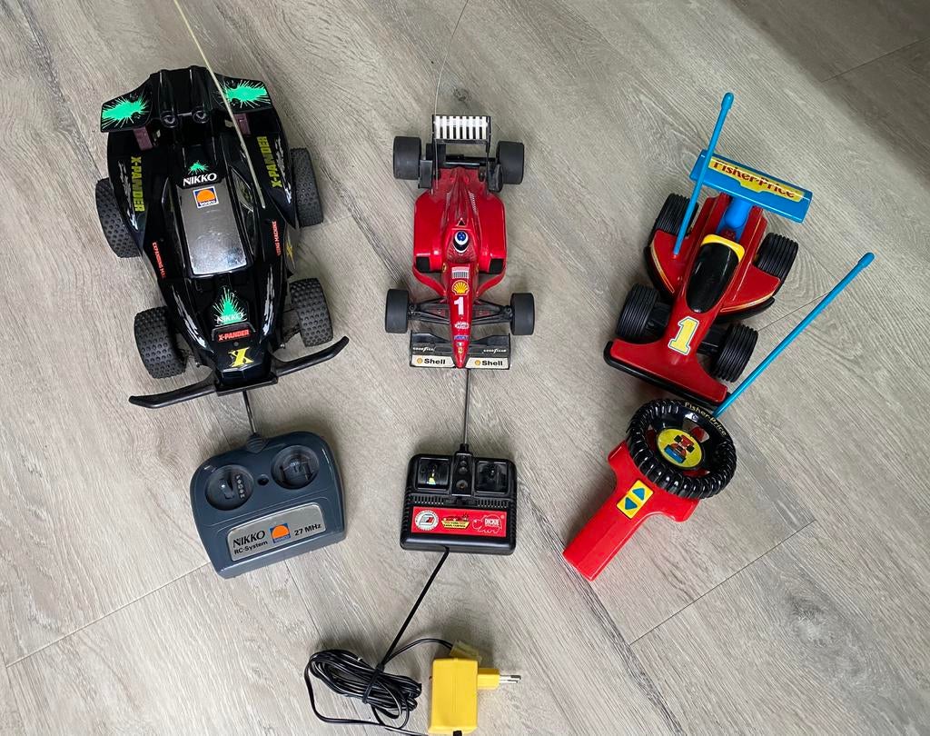 3 x radiografische auto, Hobby en Vrije tijd, Modelbouw | Radiografisch | Auto's, Ophalen of Verzenden, Gebruikt, Overige schalen