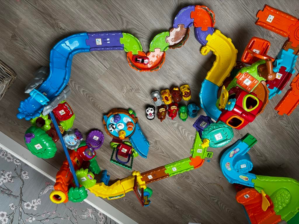 Zoef zoef dieren met verschillende banen, Ophalen, Gebruikt, Jongen of Meisje