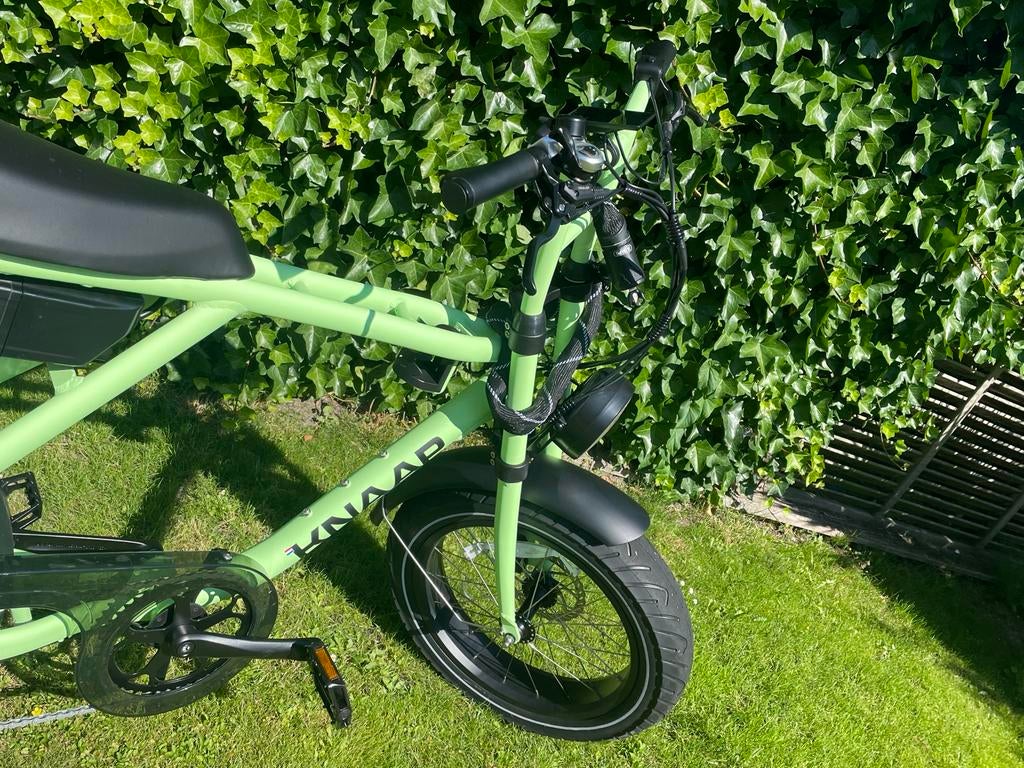 KNAAP AMS, limited edition, lime groen, Ophalen of Verzenden, Gebruikt, 30 tot 50 km per accu, Overige merken