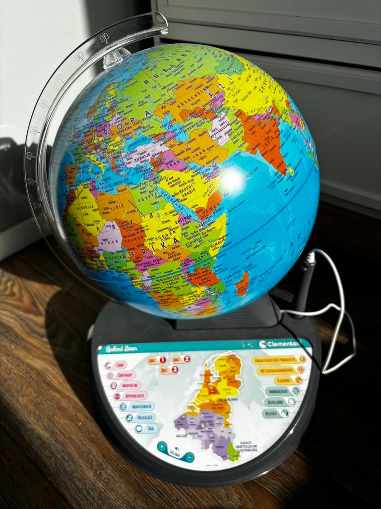 Interactieve wereldbol, Kinderen en Baby's, Speelgoed | Educatief en Creatief, Ophalen of Verzenden, Zo goed als nieuw, Ontdekken