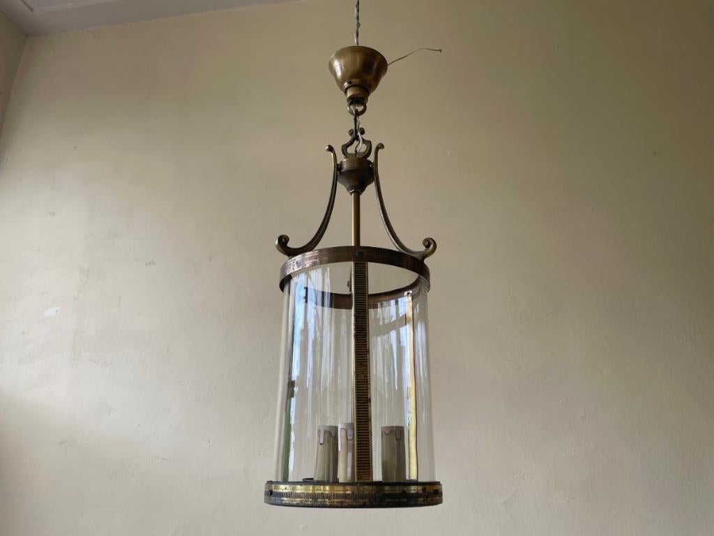 Mooi Model Hallamp Lantaarn Hallantaarn Plafondlamp Antiek, Antiek en Kunst, Ophalen