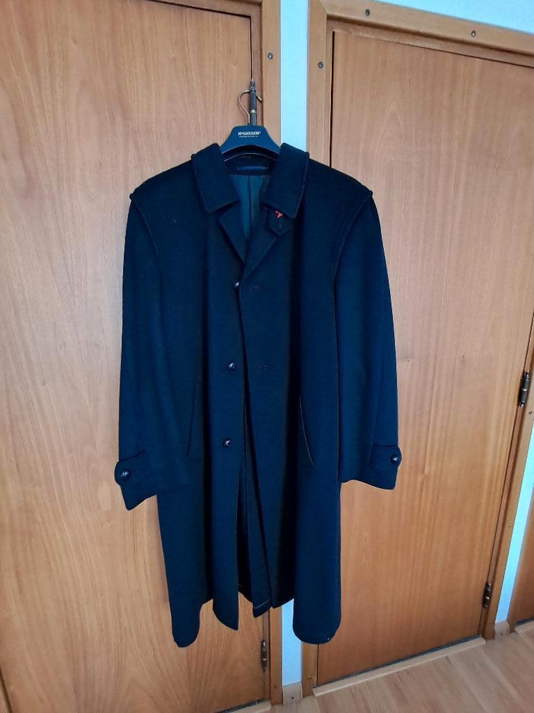 Herenjas winter loden, Ophalen of Verzenden, Gedragen, Maat 52/54 (L), Blauw