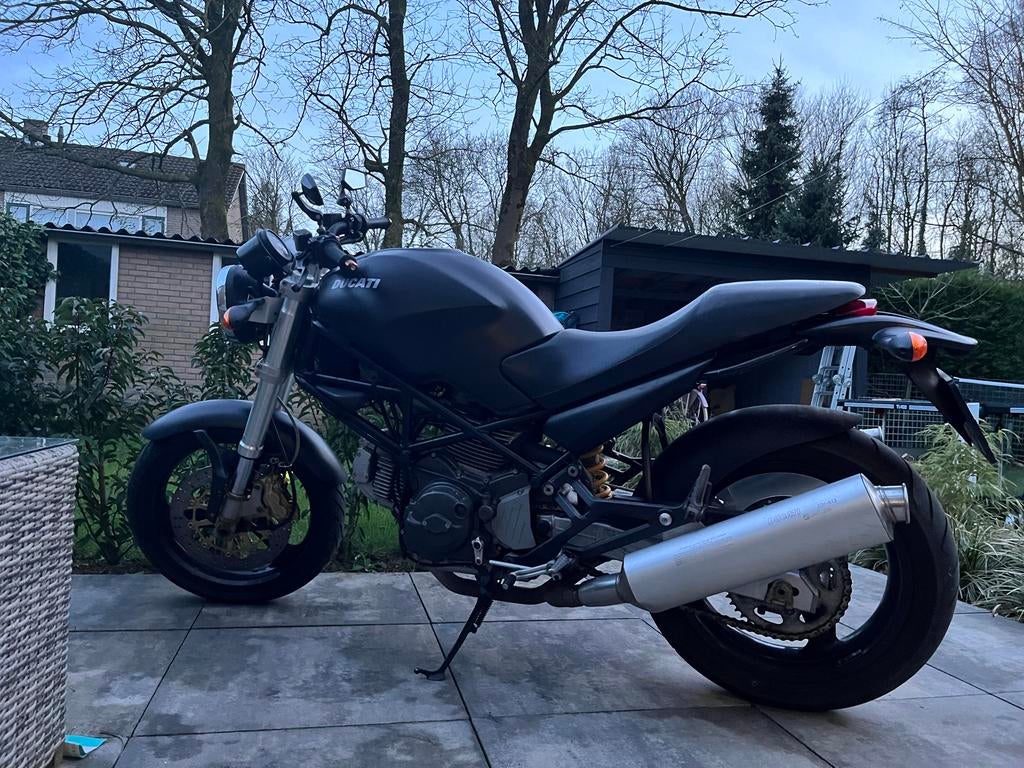 Ducati Monster 600 Dark, 2 cilinders, Sportuitlaat, Particulier, Naked bike