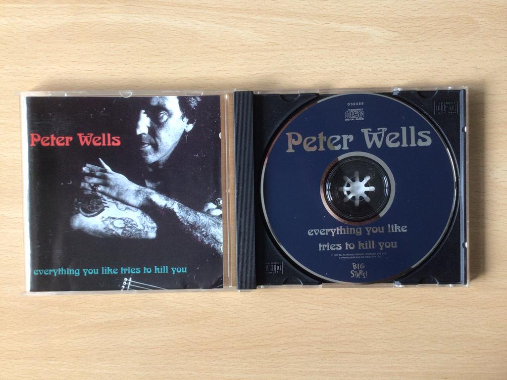 Peter Wells-Everything you like tries to kill you. Collector, Ophalen of Verzenden, Zo goed als nieuw, Poprock