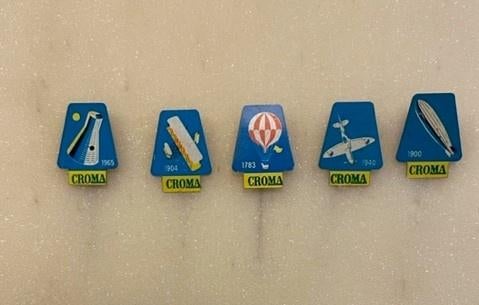 speldjes luchtvaart (serie CROMA) , Ophalen of Verzenden, Gebruikt, Overige onderwerpen