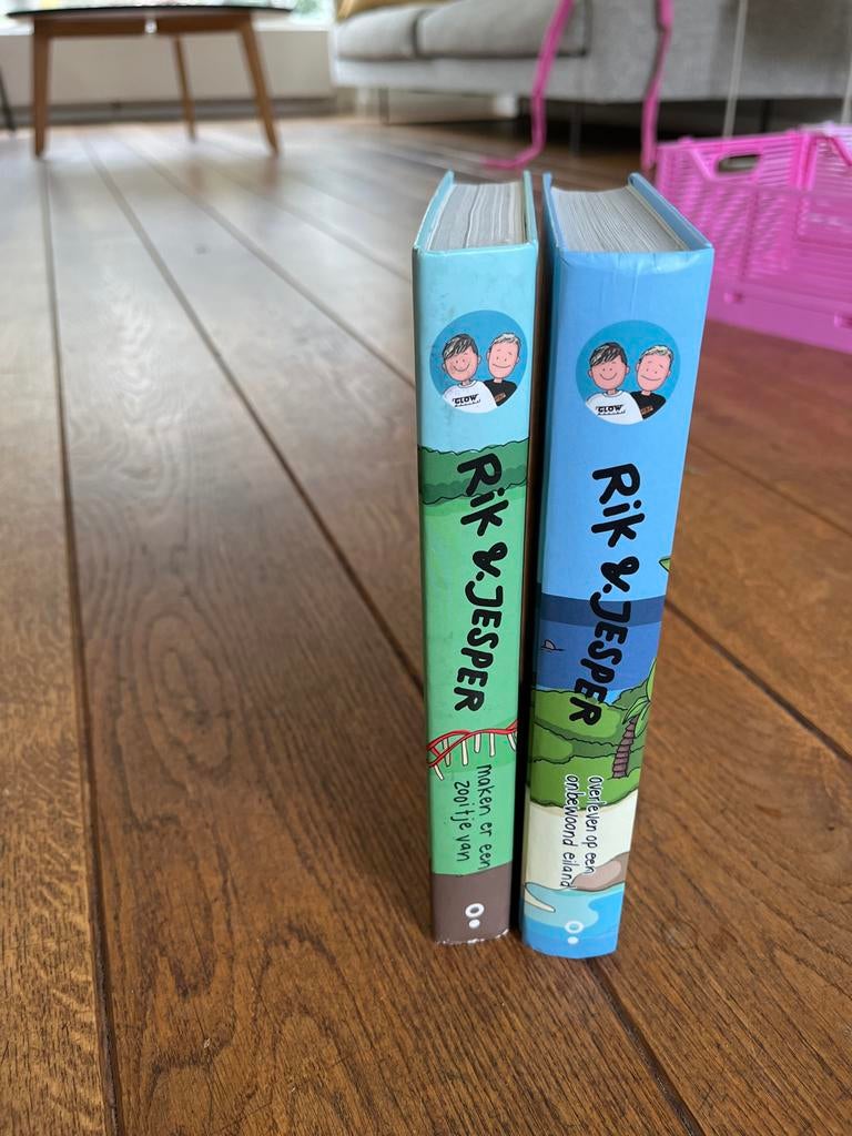 Rik & Jesper boeken - 2 stuks, gelezen, Ophalen, Gelezen, Fictie