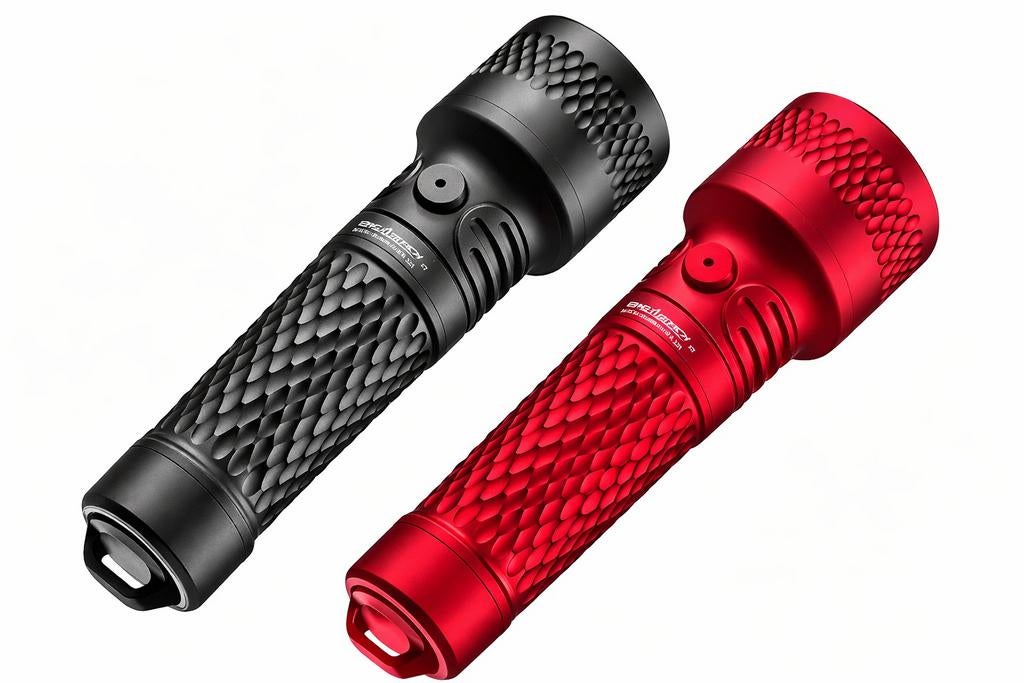 OrcaTorch ORCA7 + gratis extra batterij. Opvolger van D710, Ophalen of Verzenden, Nieuw, Duiklamp