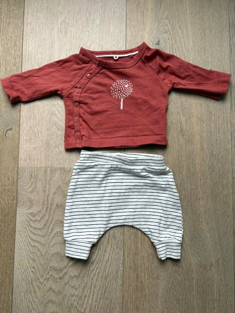 Setje Prenatal maat 44, Kinderen en Baby's, Babykleding | Prematuur, Ophalen of Verzenden, Gebruikt, Meisje, Setje