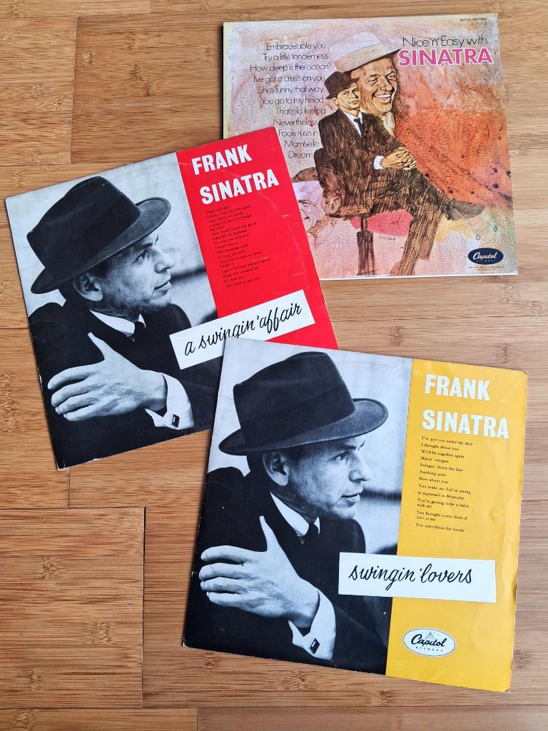 Frank Sinatra - 3 lp's, Ophalen of Verzenden, Gebruikt, 12 inch, Poprock