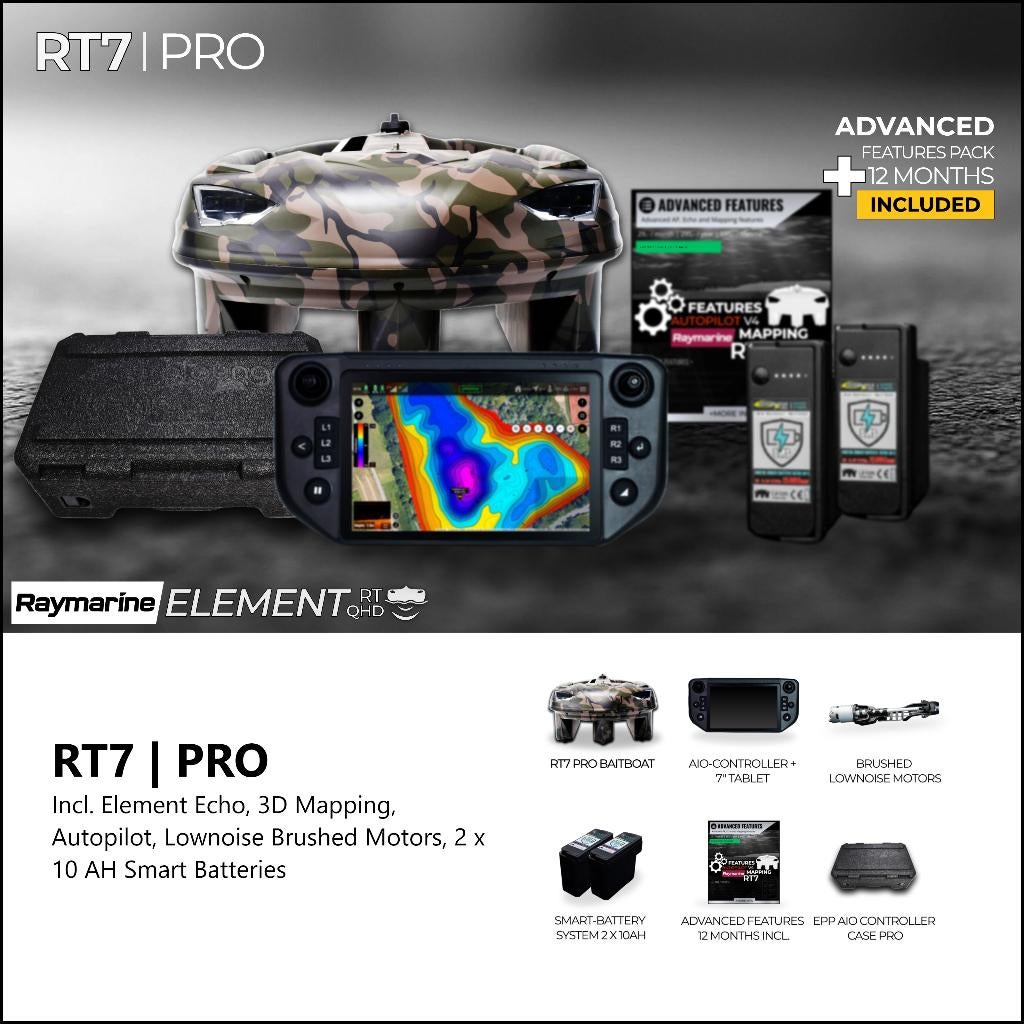 Carplounge RT7 | Voerboot | Raymarine Element | GPS, Ophalen, Nieuw, Overige typen