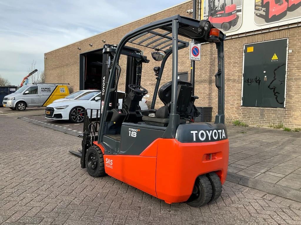 Toyota 8FBE18T 1800KG 4.70METER HEFTRUCK, Zakelijke goederen, Machines en Bouw | Heftrucks en Intern transport, Heftruck, Elektrisch