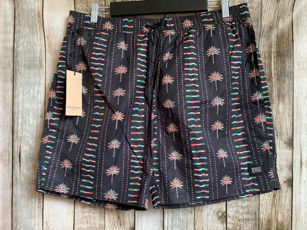 Scotch & Soda nieuwe gave zwemshort  (Maat XXL), Verzenden, Overige maten, Zwart, Zwemshort