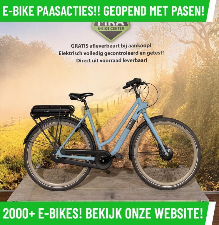 Gazelle ESPRIT Elektrische fiets met voorwiel motor ebike!, Gazelle, Ophalen of Verzenden, Zo goed als nieuw, 47 tot 51 cm