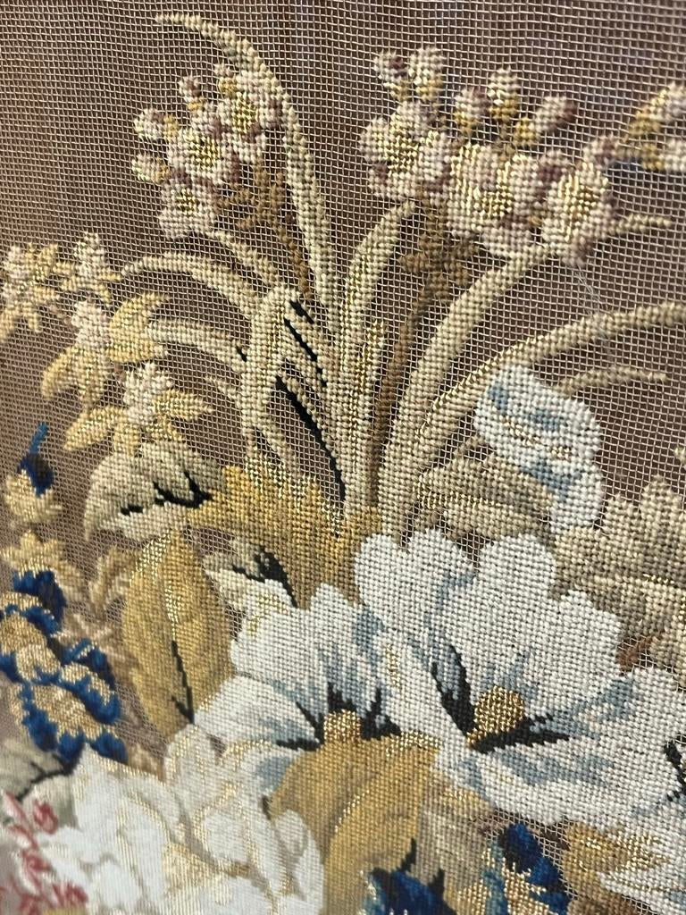 Antiek Victoriaan haardscherm mahonie, Ophalen