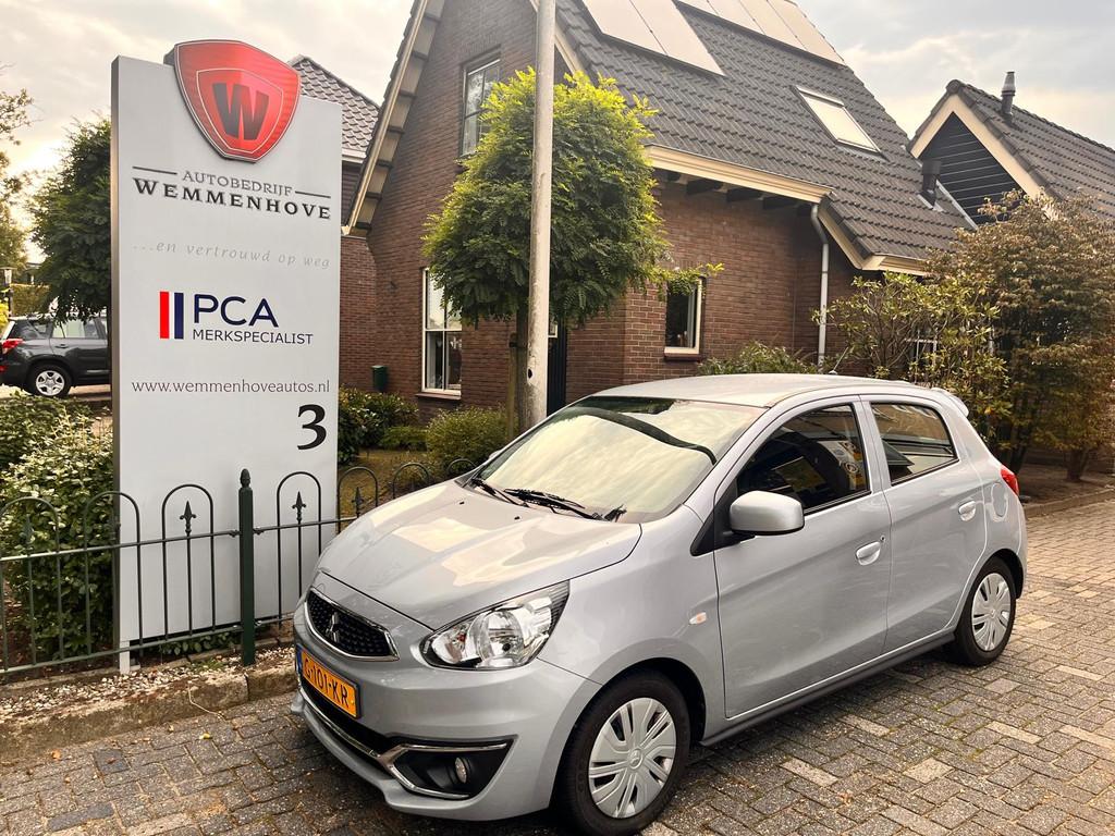 Mitsubishi Space Star 1.0 Cool+ Airco/Bleu tooth (bj 2019), Voorwielaandrijving, 12 maanden, Stof, Gebruikt