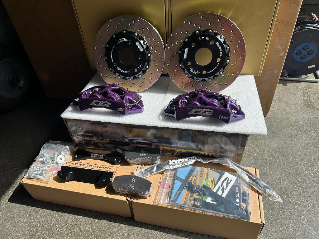 D2 Racing Big Brake Kit 304mm 4-pod - Mazda Mx-6 Mx6 88-92, Ophalen of Verzenden