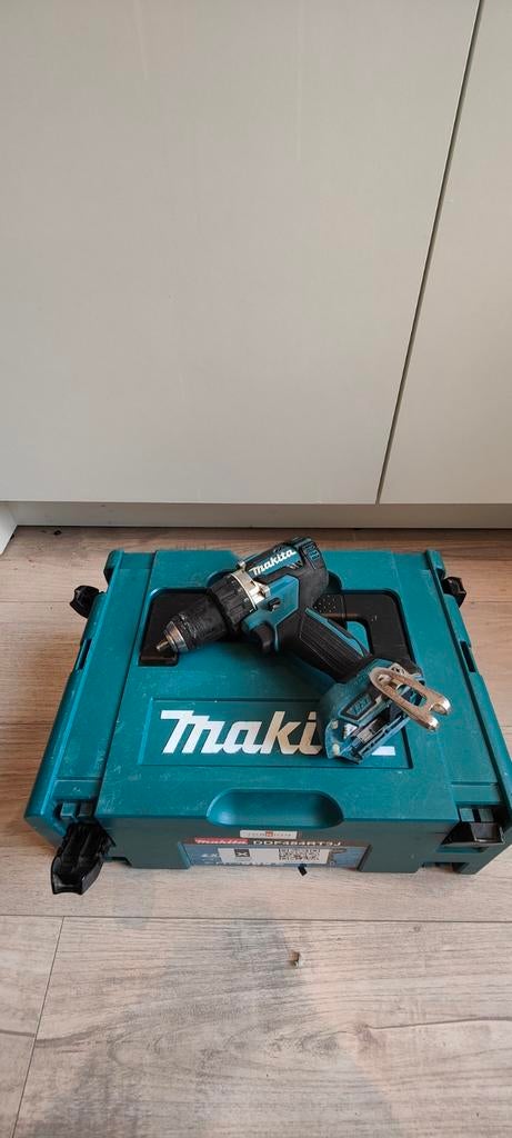 Makita DDF484RTJ Accu Schroefboormachine 18V, Doe-het-zelf en Verbouw, Variabele snelheid, Ophalen of Verzenden, Boor- en Schroefmachine