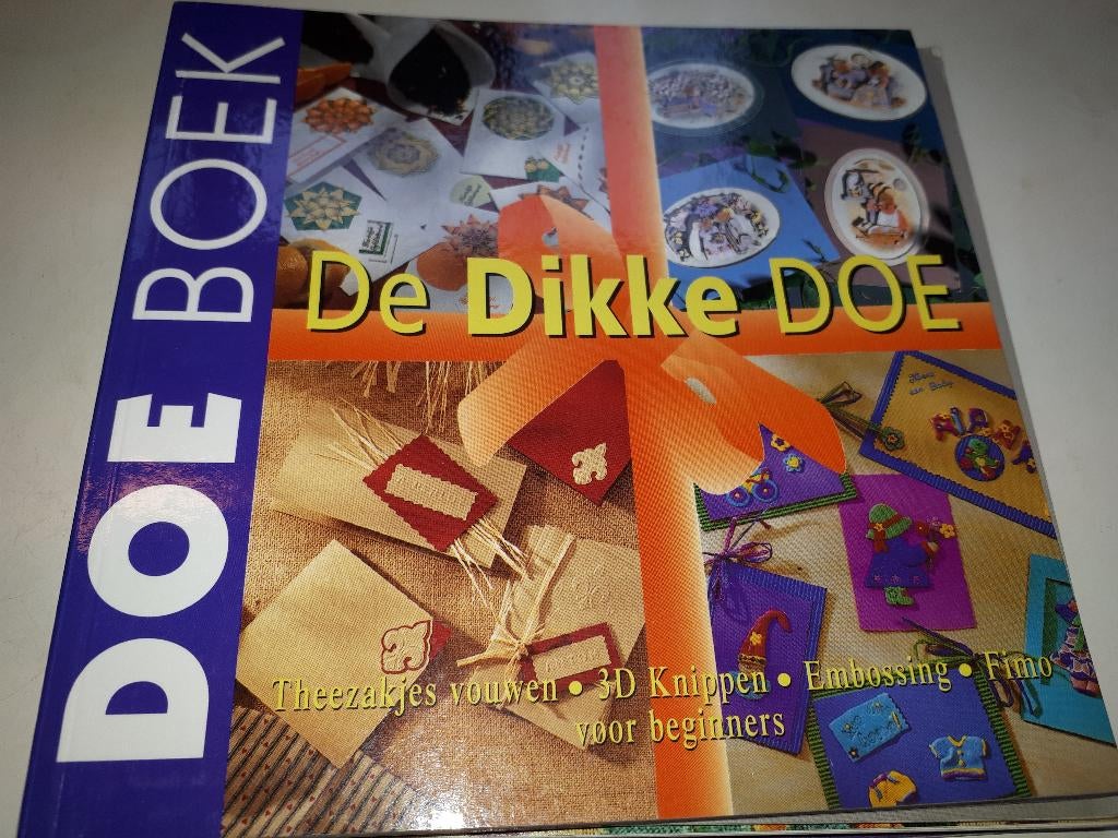 De dikke doe - Doe boekjes, Boeken, Hobby en Vrije tijd, Ophalen of Verzenden, Gelezen, Overige onderwerpen