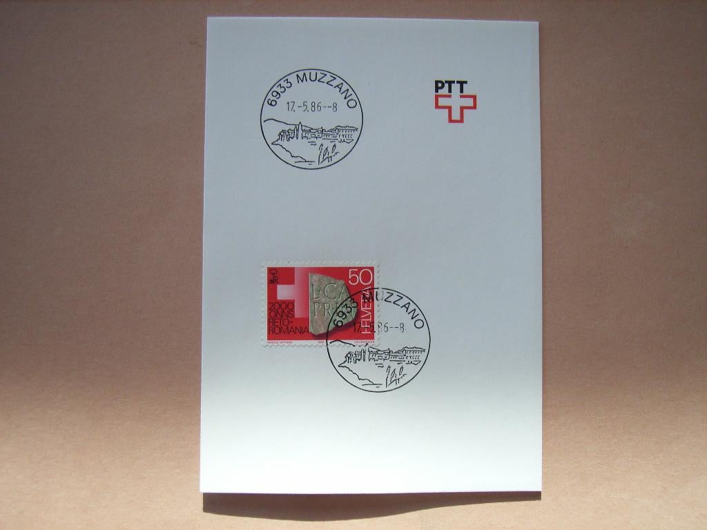 BM  Zwitserland Carnet 1291 Afstemp Muzzano, Ophalen of Verzenden, Overige typen