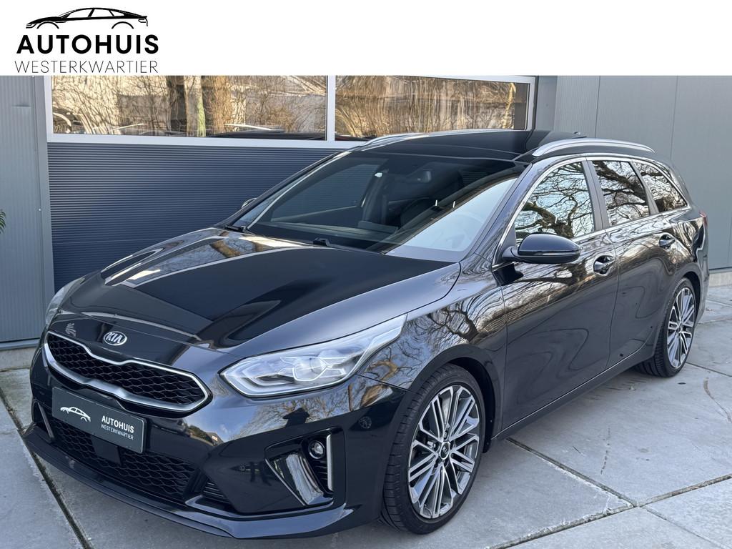 Kia Ceed Sportswagon 1.5 T-GDi 160pk GT-Line Plus Line Autom, Auto's, Kia, 4 cilinders, Met garantie (alle), 160 pk, Zwart