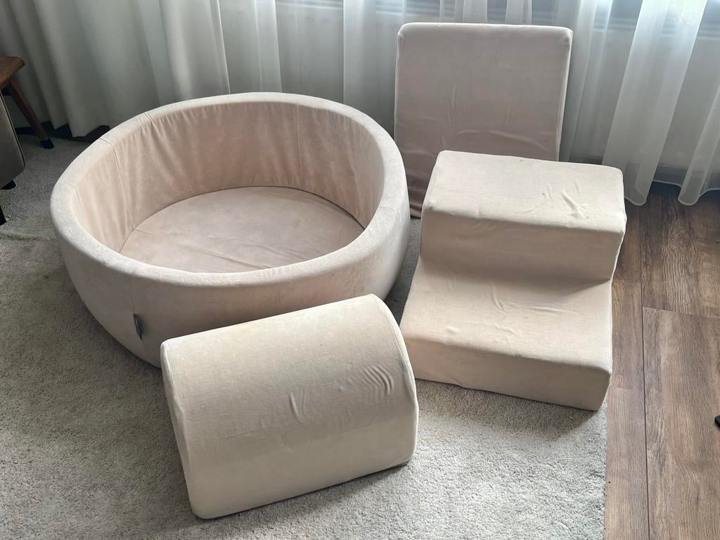 Kiddy Moon ballenbak en bouw- klim blokken/schuim, Ophalen, Gebruikt, Overige typen