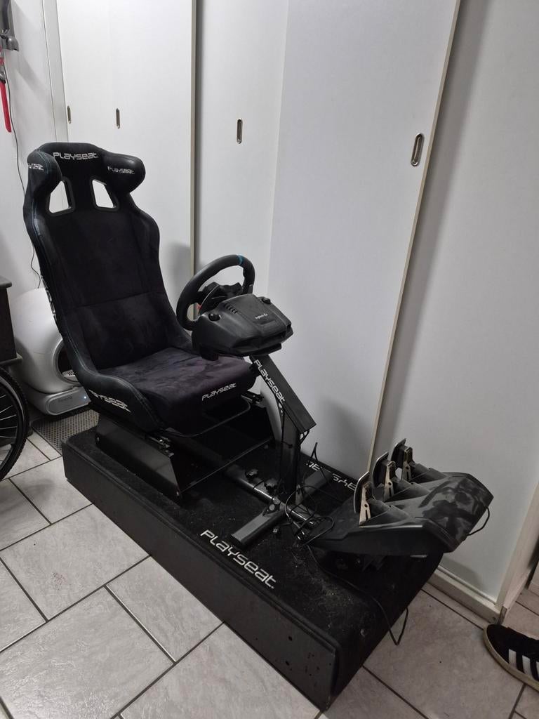 Raceseat Logitech G29 stuurwiel + pedalen., Ophalen, Gebruikt