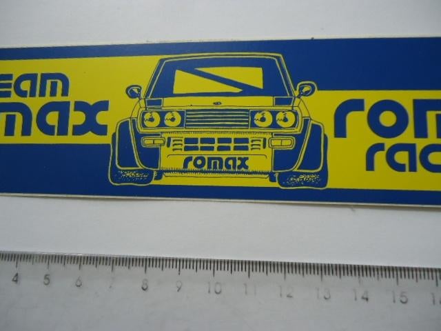 sticker oud Volkswagen Golf GTI VW Romax tuning auto car, Verzenden, Zo goed als nieuw, Auto of Motor