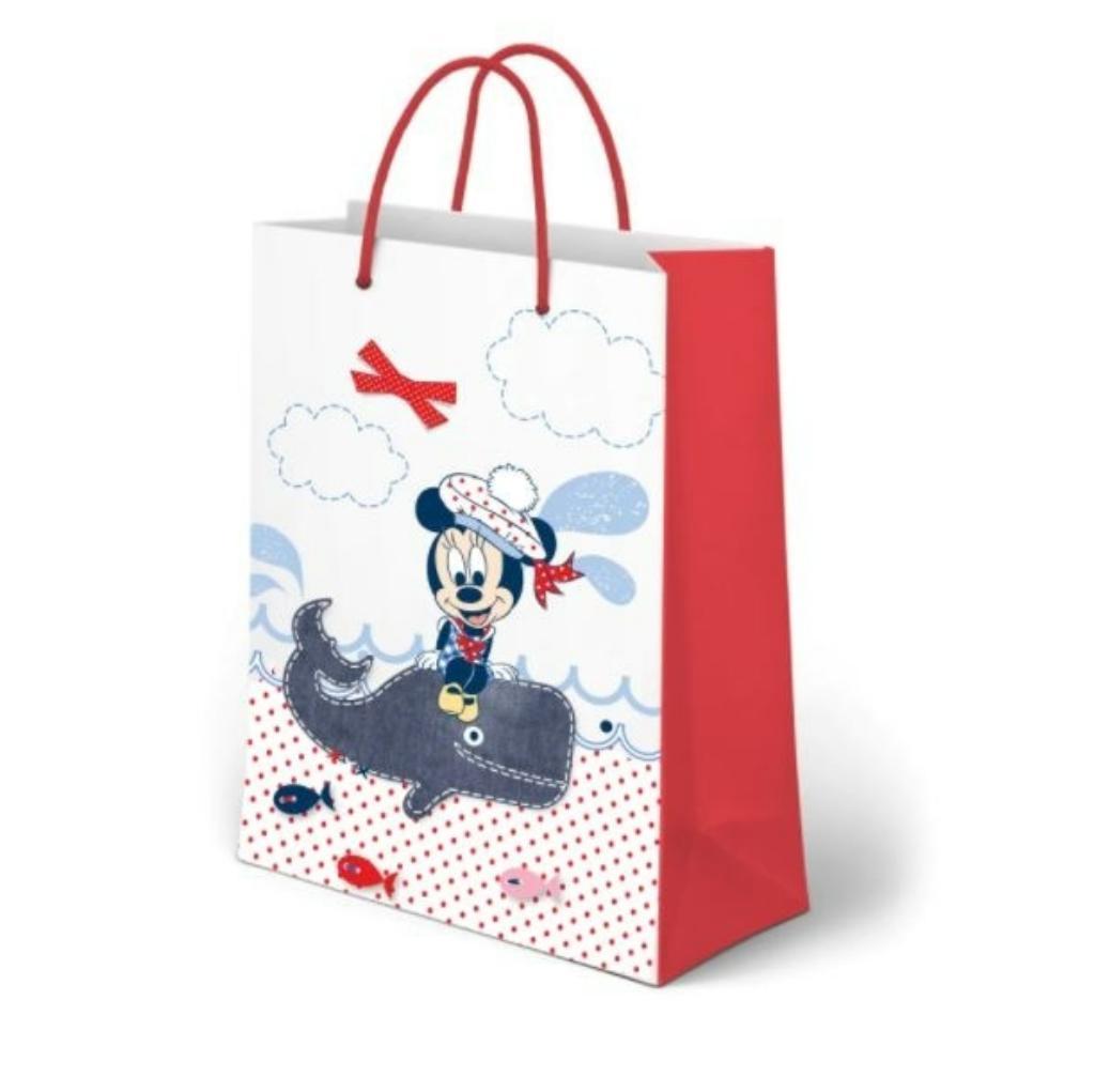 Minnie Mouse Geschenktas / Giftbag L - Disney, Ophalen of Verzenden, Nieuw, Versiering, Verjaardag
