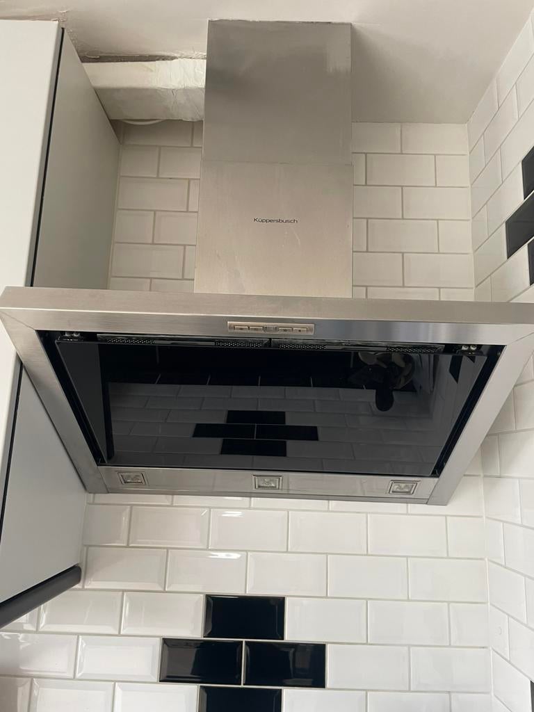 Afzuigkap, Witgoed en Apparatuur, Afzuigkappen, Ophalen, Gebruikt, 200 tot 400 m³ per uur, Wandschouwkap