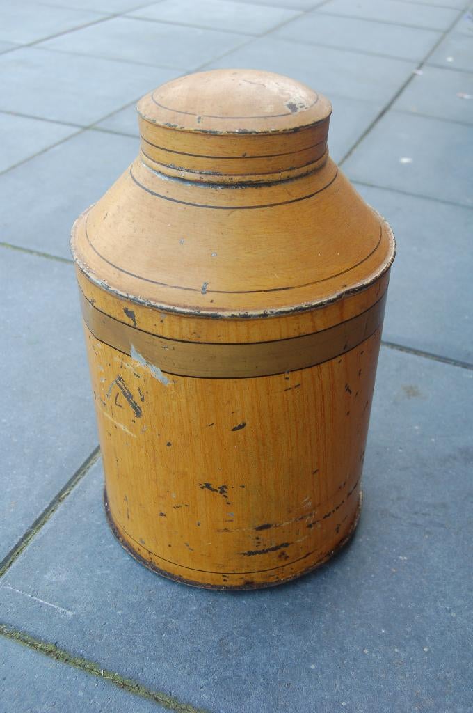 KOFFIEBUS GEEL GROOT antiek, Ophalen of Verzenden