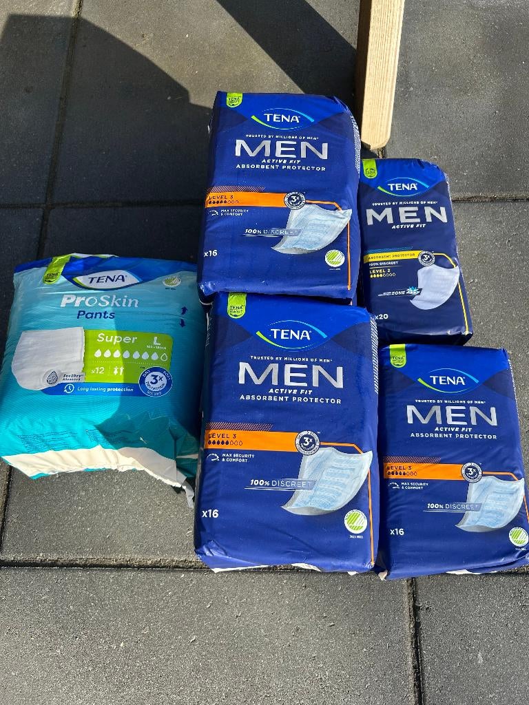 Tena incontinentiemateriaal, Ophalen, Nieuw