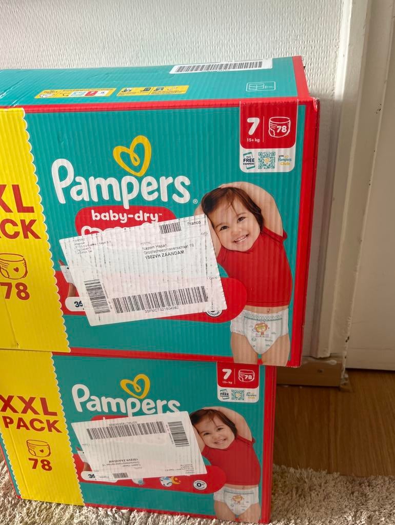 Pampers pants maat 7, Ophalen of Verzenden, Nieuw