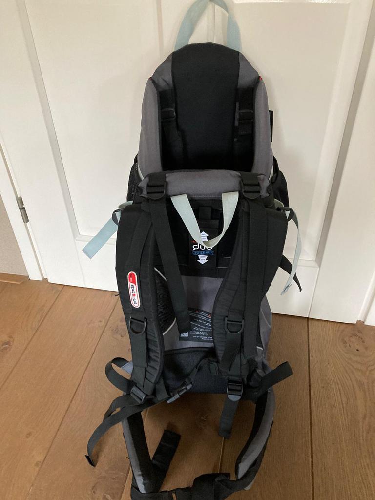 Draagzak/ rugdrager, Kinderen en Baby's, Babydragers en Draagdoeken, Zo goed als nieuw, Rug, Draagzak, Ophalen