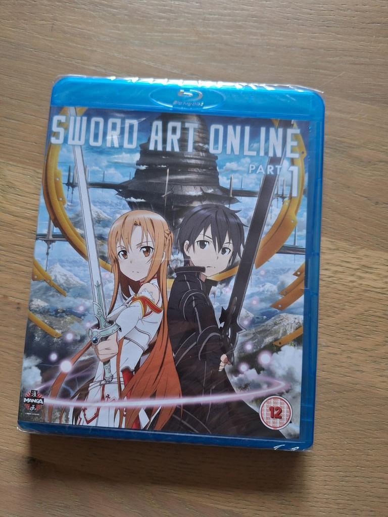 Sword Art Online Anime Seizoen 1 (deel 1-7) - Nieuw in folie, Cd's en Dvd's, Blu-ray, Ophalen of Verzenden, Nieuw in verpakking