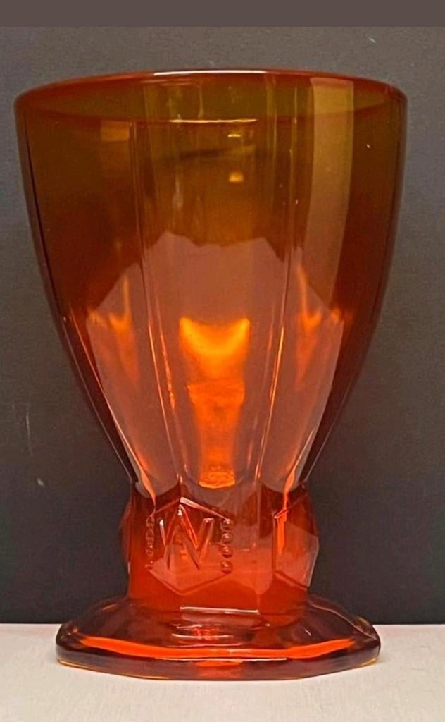 Wilhelmina beker  Leerdam, Ophalen of Verzenden