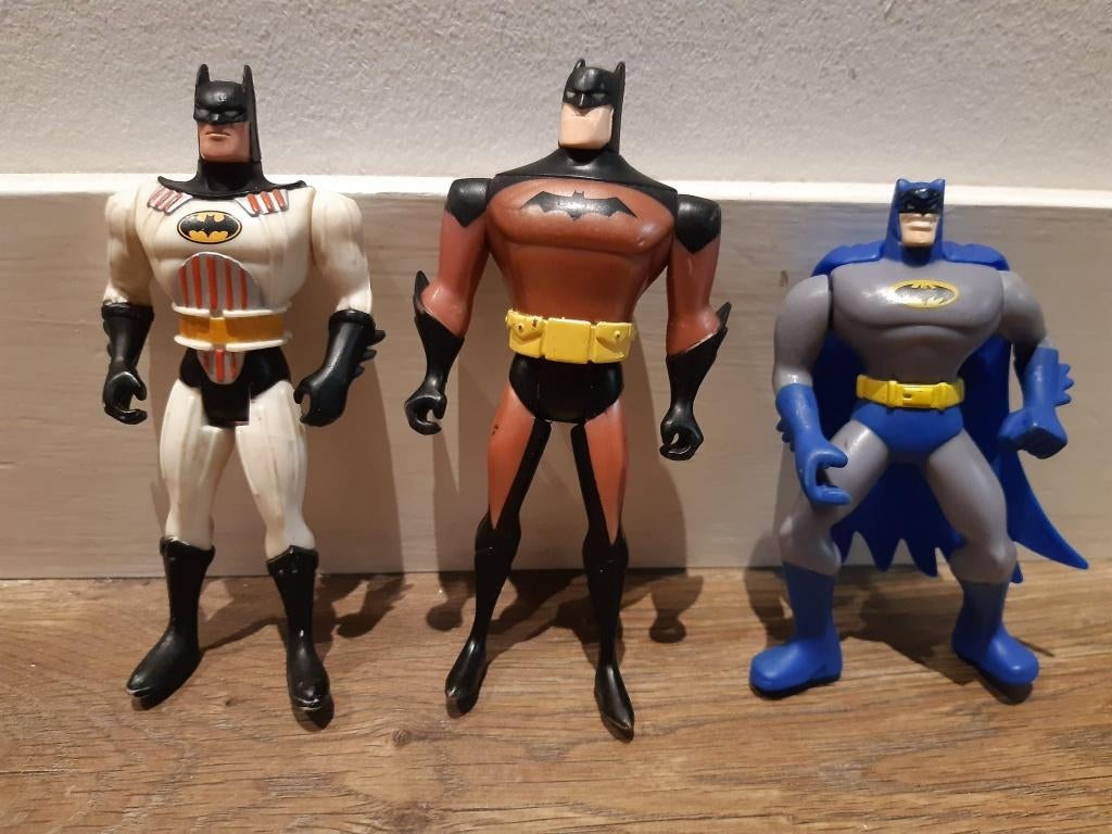 Vintage Batman Figuurtjes, Poppetjes, Ophalen of Verzenden, Gebruikt