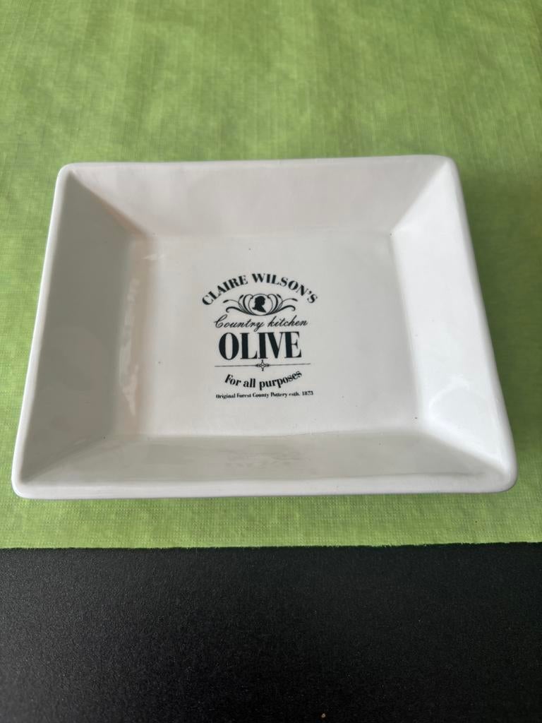 Claire Wilson’s olijven schaaltje, Ophalen of Verzenden, Zo goed als nieuw, Overige stijlen, Schaal of Schalen