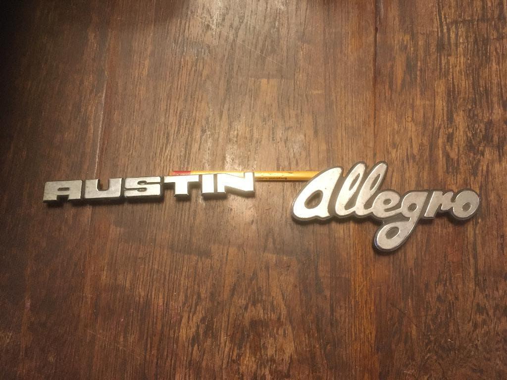 Austin Allegro badge, Ophalen of Verzenden, Gebruikt