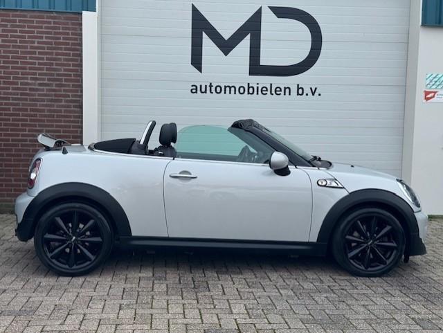 Mini Mini Roadster 1.6 Cooper S Chili - Perfect onderhouden, Auto's, Mini, Voorwielaandrijving, Gebruikt, Zwart, 4 cilinders