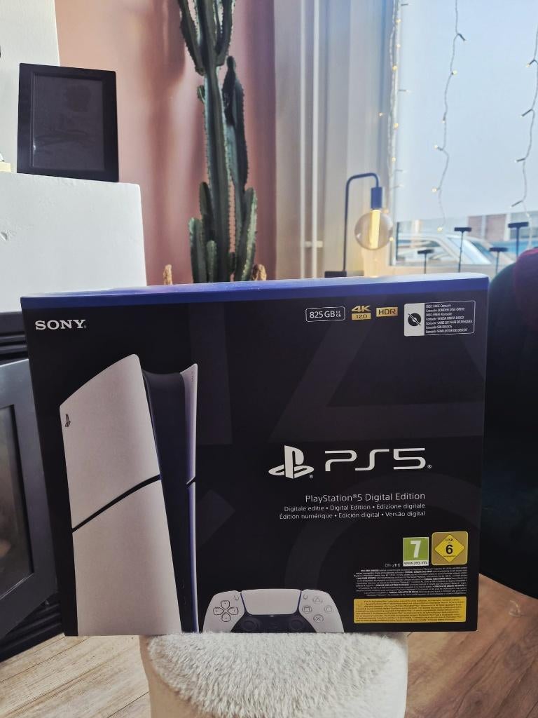 Nieuwe PS5 Digital 825GB + 2jr KPN garantie €485, Spelcomputers en Games, Spelcomputers | Sony PlayStation 5, Ophalen, Nieuw, Playstation 5 Digital