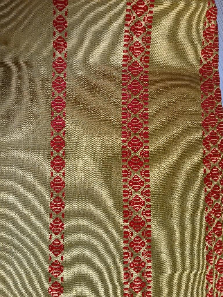 Traditionele Japanse obi hanhabaobi gele yamabuki yellow, Ophalen of Verzenden