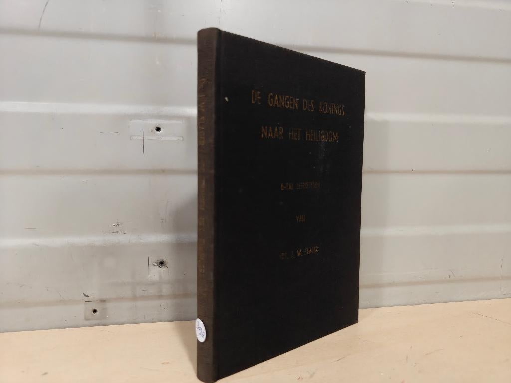 Nr. 398 Ds. J.W. Slager: De gangen des Konings naar het h, Boeken, Gelezen, Ds. J.W. Slager, Christendom | Protestants, Ophalen of Verzenden