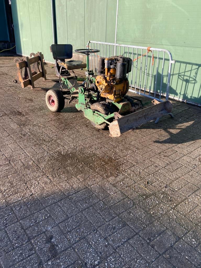 Mestschuif / Sneeuwschuif / tuintractor roberine kooimaaier, Tuin en Terras, Grasmaaiers, Kooimesmaaier, Ophalen, Gebruikt, 50 cm of meer
