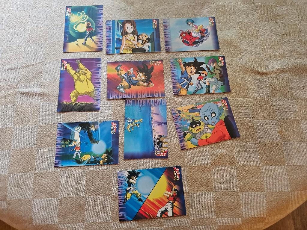 10 spaanse  dragonball z kaarten origineel divers rare, Hobby en Vrije tijd, Verzamelkaartspellen | Pokémon, Ophalen of Verzenden